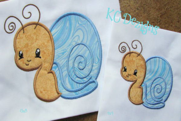 Baby Bug Snail: A Charming Embroidery Design for Seasonal Creations