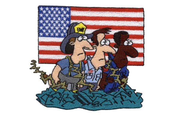Courage 2 Embroidery Design