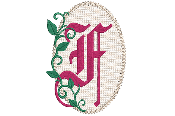 Olde English Monogram Letter F: A Designer’s Perspective