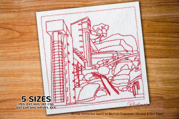 Olumo Rock Mountain, Nigeria Embroidery Design Review